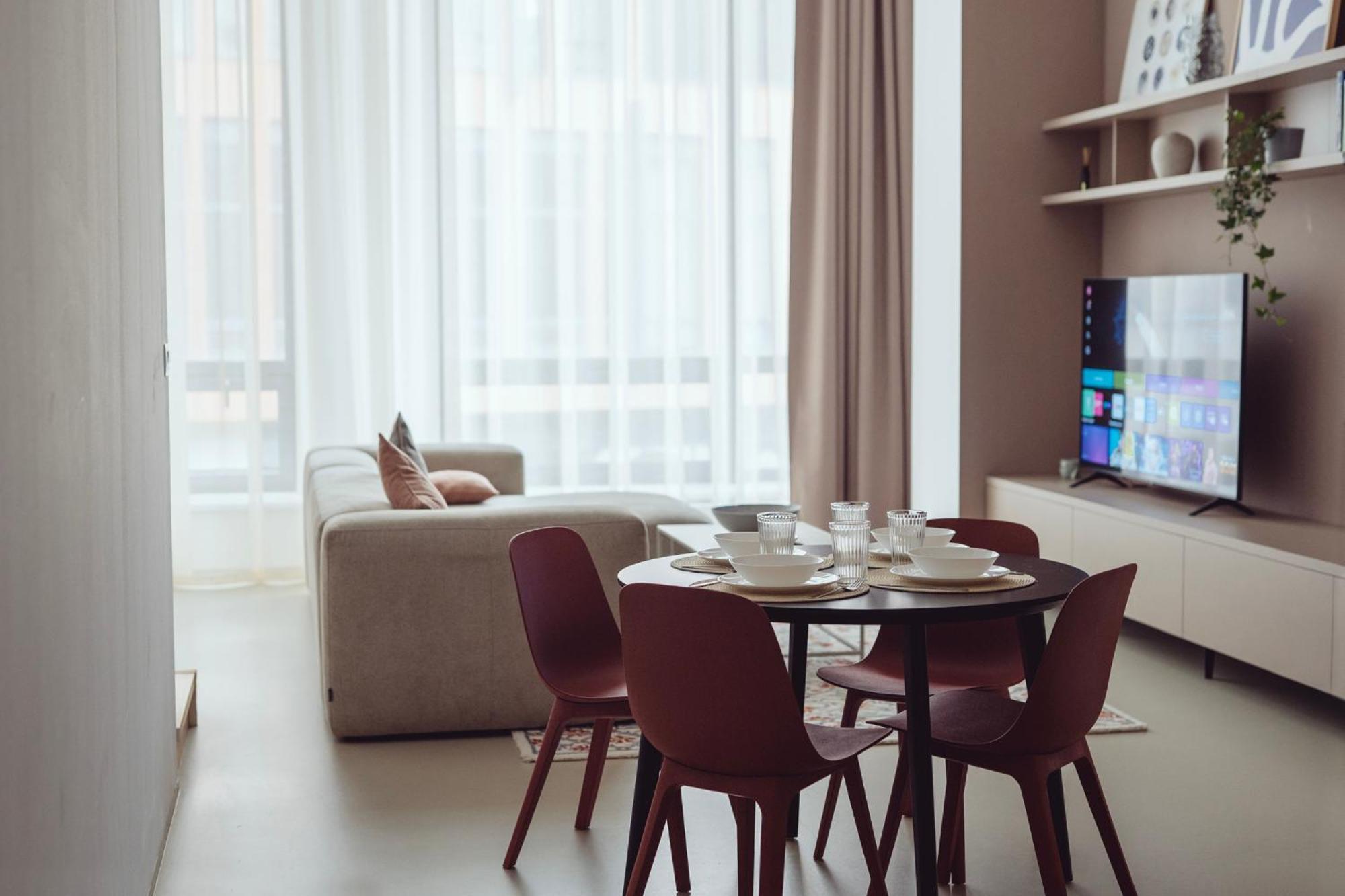 Premium Loft ǀ 2-bedrooms, Ac, 85 Sqm, Free Parking Apartmán *